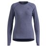 T-shirt à manches longues de trail running X-Alp Performance Wool 115 - Skipper Blue Melange