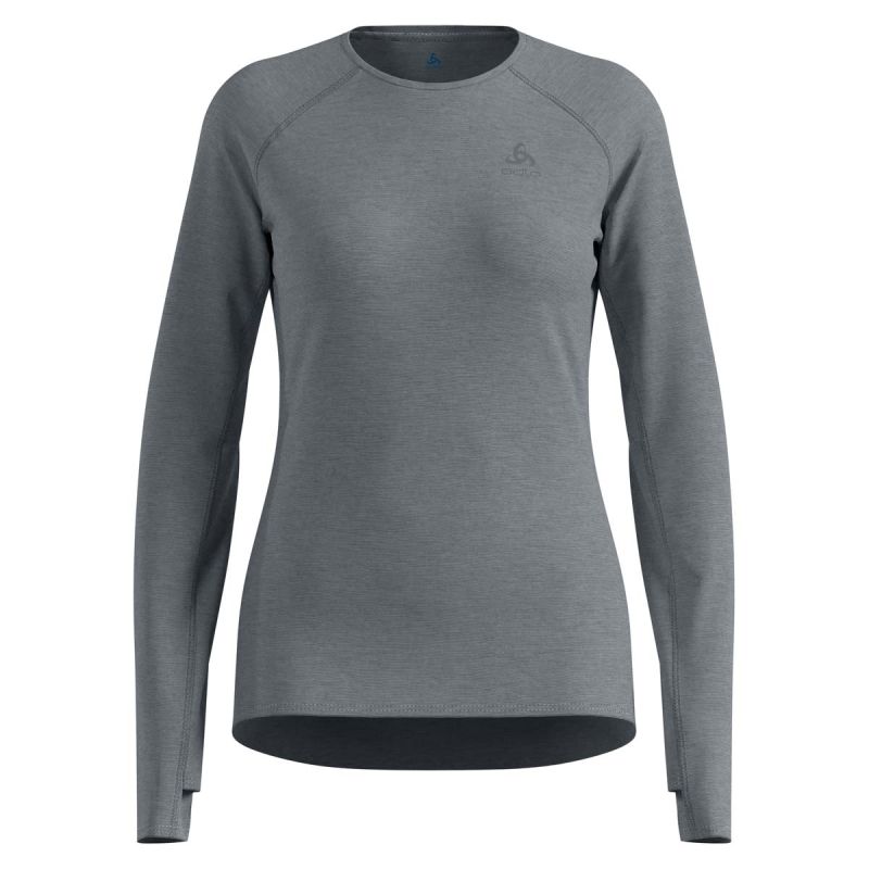 T-shirt à manches longues de trail running X-Alp Performance Wool 115 - Grey Melange T-shirt à manches longues de trail running X-Alp Performance Wool 115 - Grey Melange