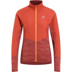 Veste hybride Run Easy Warm - Cinnabar