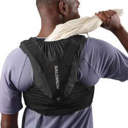 Veste d'hydratation running ADV Skin 5 Noir + flasks