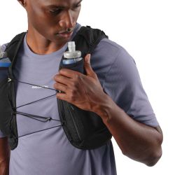 Veste d'hydratation running ADV Skin 5 Noir + flasks