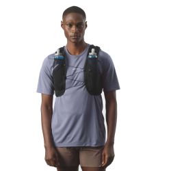 Veste d'hydratation running ADV Skin 5 Noir + flasks