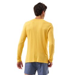 T-shirt Performance à Manches Longues Homme - Ceylon Yellow