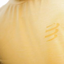 T-shirt Performance à Manches Longues Homme - Ceylon Yellow