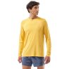 T-shirt Performance à Manches Longues Homme - Ceylon Yellow