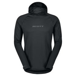 Pull à capuche Defined Light pour homme - Black