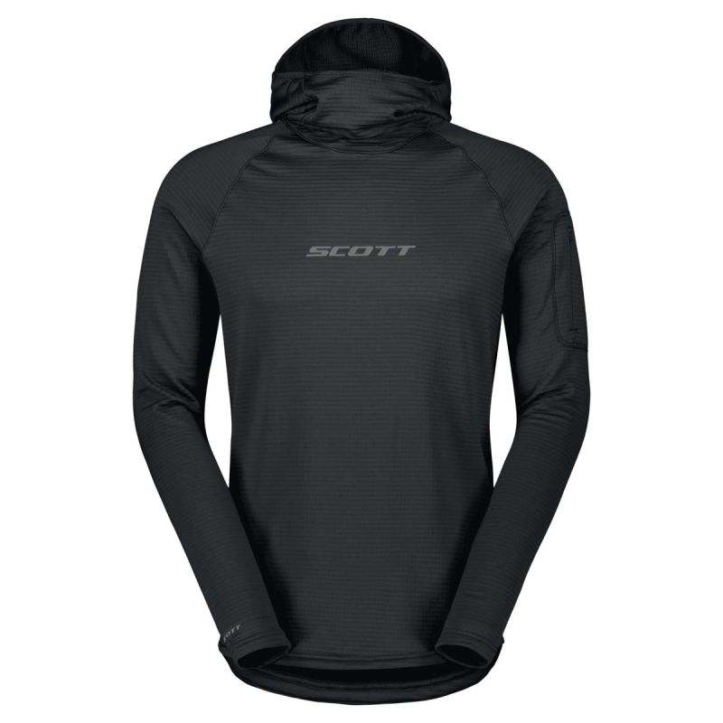 Pull à capuche Defined Light pour homme - Black