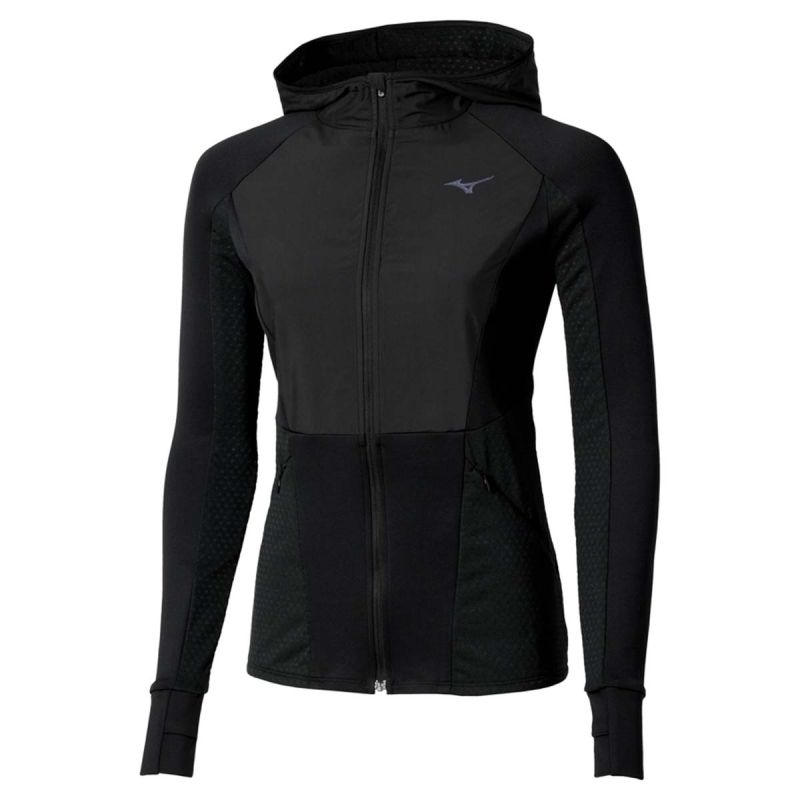 Warmalite Hybrid FZ - Veste Running Femme - Black Warmalite Hybrid FZ - Veste Running Femme - Black