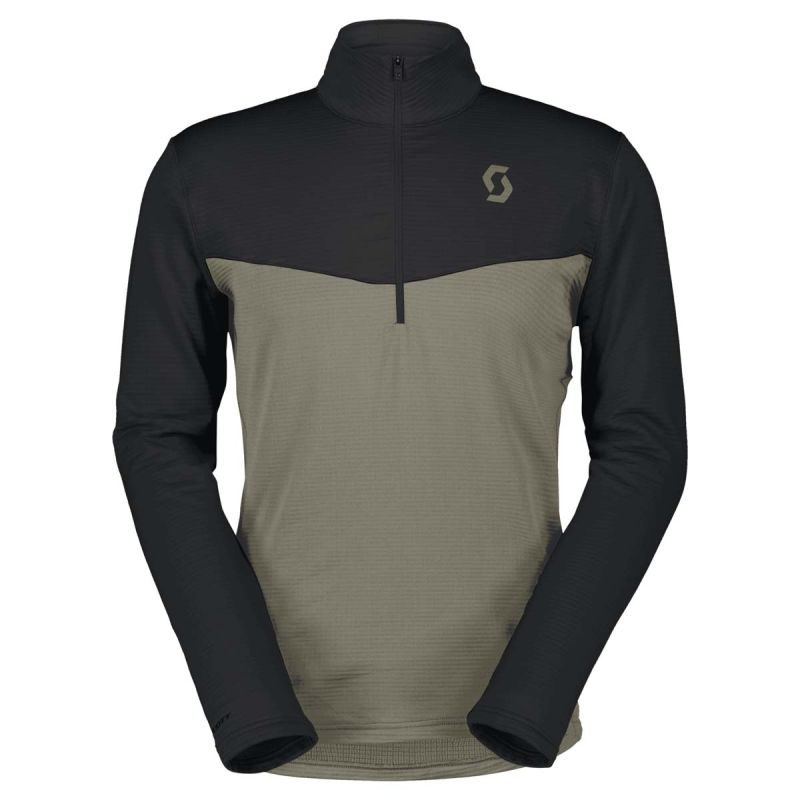 Pull-over pour homme Defined Light - Gris Poussière / Noir