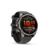 Fēnix 8 Pro Montre connectée GPS Outdoor - 47 mm, AMOLED Sapphire - Titane avec bracelet en silicone graphite/noir