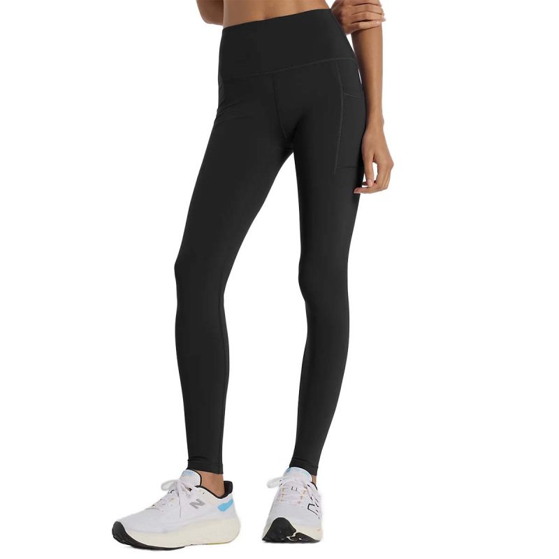 Collant de running Femme NB Sleek 25" Taille Haute - Black Collant de running Femme NB Sleek 25" Taille Haute - Black