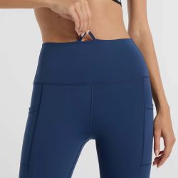 Collant de running Femme NB Sleek 27" Taille Haute - NB Navy