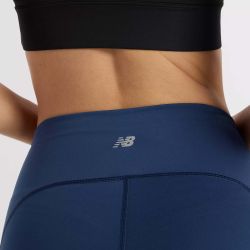 Collant de running Femme NB Sleek 27" Taille Haute - NB Navy