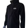 Veste trail running imperméable pour Homme - Tissu Membrane - Noir