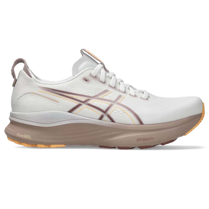 Gel-Kayano 32 - Chaussures de running sur route Femme - White / Orange Glow