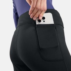 Collant pour la course et l'entrainement Essentials Warm Femme - Black