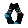 Chaussettes de running Light Run - Miami Noir / Turquoise