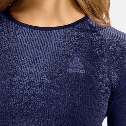 Maillot thermique Blackcomb pour Femme - Manches longues et Crew Neck - Skipper Blue