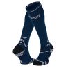 Chaussettes Trail Compression hautes - Bleu / Gris
