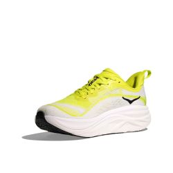 Skyflow Chaussure de running Homme - Neon Hoka Citrus / Neon White