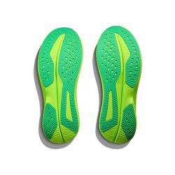 Mach 6 - Chaussures running Homme - White / Neon Lime