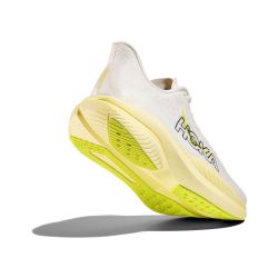 Mach 6 - Chaussure running Femme - White / Neon Hoka Citrus