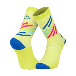 Chaussettes de running Light Run basses - Miami Vert / Bleu