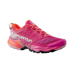 Akasha II - Chaussure Trail Running Femme - Springtime / Cherry Tomato
