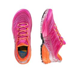 Akasha II - Chaussure Trail Running Femme - Springtime / Cherry Tomato
