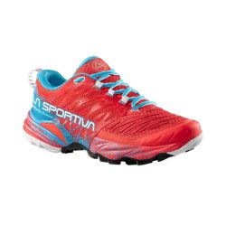 Akasha II - Chaussure Trail Running Femme - Hibiscus / Malibu Blue