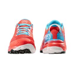 Akasha II - Chaussure Trail Running Femme - Hibiscus / Malibu Blue