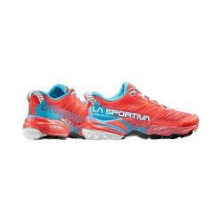 Akasha II - Chaussure Trail Running Femme - Hibiscus / Malibu Blue