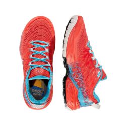 Akasha II - Chaussure Trail Running Femme - Hibiscus / Malibu Blue