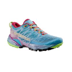 Akasha II - Chaussure Trail Running Femme - Topaz / Red Plum