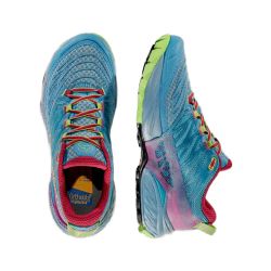 Akasha II - Chaussure Trail Running Femme - Topaz / Red Plum