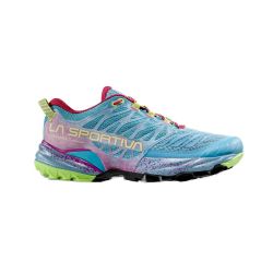 Akasha II - Chaussure Trail Running Femme - Topaz / Red Plum