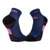 Chaussettes de running SCR ONE - Bleu / Rose