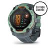 Instinct 3 AMOLED Montre GPS Connectée - 50mm - Verte d'eau avec bracelet bleu crépuscule