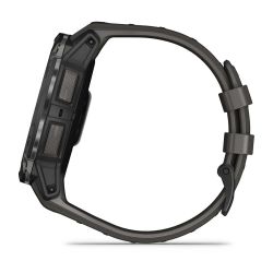 Instinct 3 AMOLED Montre GPS Connectée - 50mm - Noire avec bracelet gris charbon