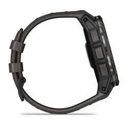 Instinct 3 AMOLED Montre GPS Connectée - 50mm - Noire avec bracelet gris charbon