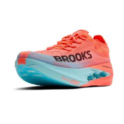 Hyperion Elite 5 - Chaussures Plaque Carbone Mixtes - Pink Clay / Atomizer Blue