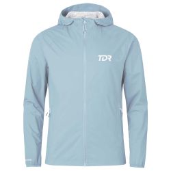 Veste trail running imperméable pour Femme - Tissu Membrane - Bleu