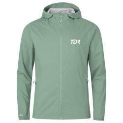 Veste trail running imperméable pour Homme - Tissu Membrane - Vert