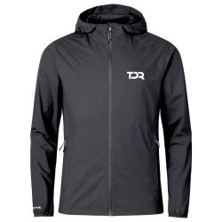 Veste trail running imperméable pour Femme - Tissu Membrane - Noir
