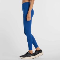 Collant de running Femme NB Sleek 25" Taille Haute - Galaxy Blue