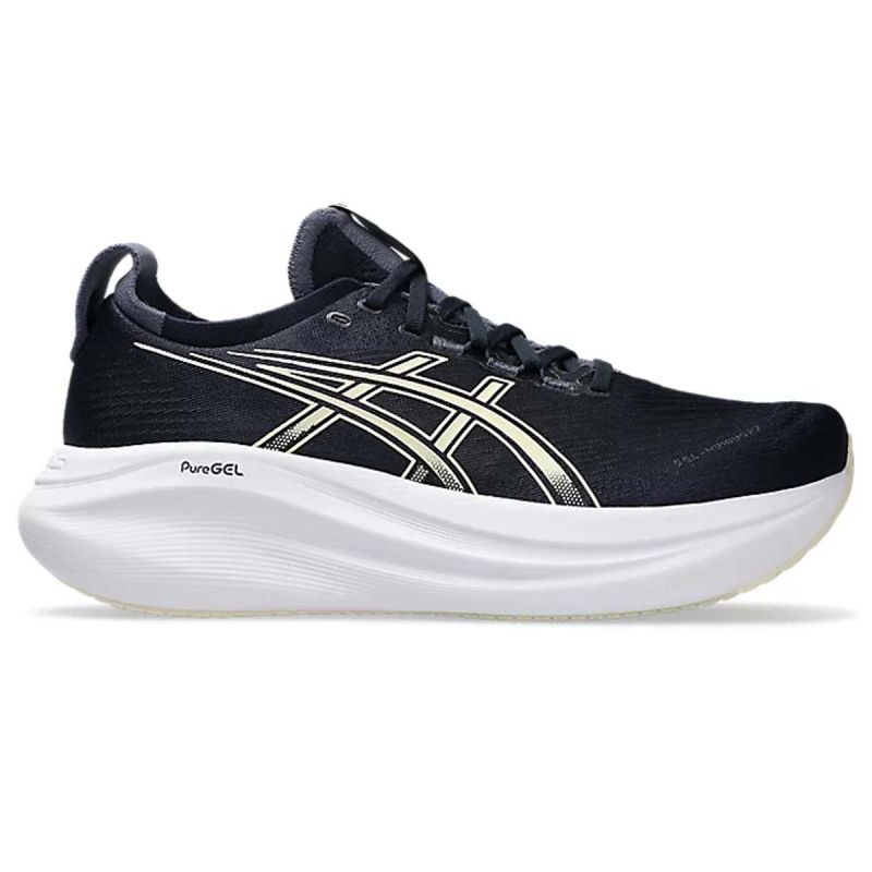 Gel-nimbus 27 - Chaussures de course sur Route Homme - Midnight / Vanilla