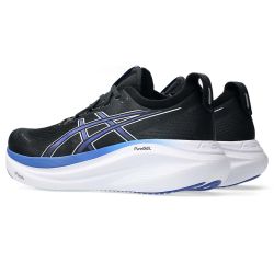 Gel-nimbus 27 - Chaussures de course sur Route Homme - Black / Dark Cobalt