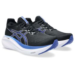 Gel-nimbus 27 - Chaussures de course sur Route Homme - Black / Dark Cobalt