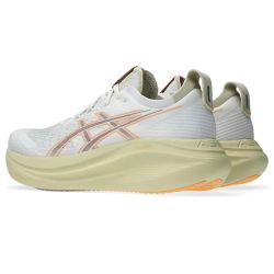 Gel-nimbus 27 - Chaussures de running Homme - White / Fawn