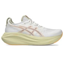 Gel-nimbus 27 - Chaussures de running Homme - White / Fawn